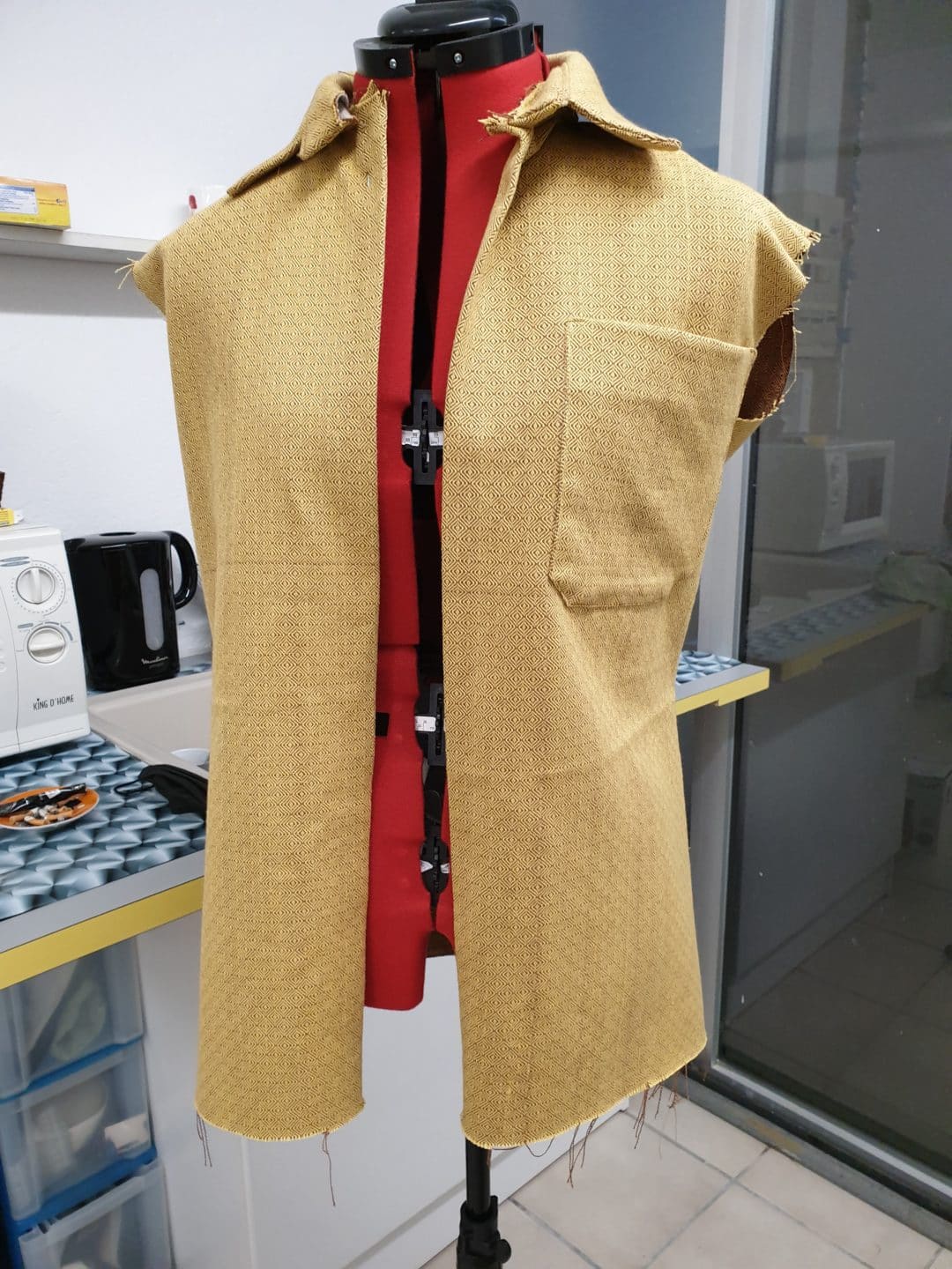 creation tissu tisse par client - Création chemise - Quimper Brest