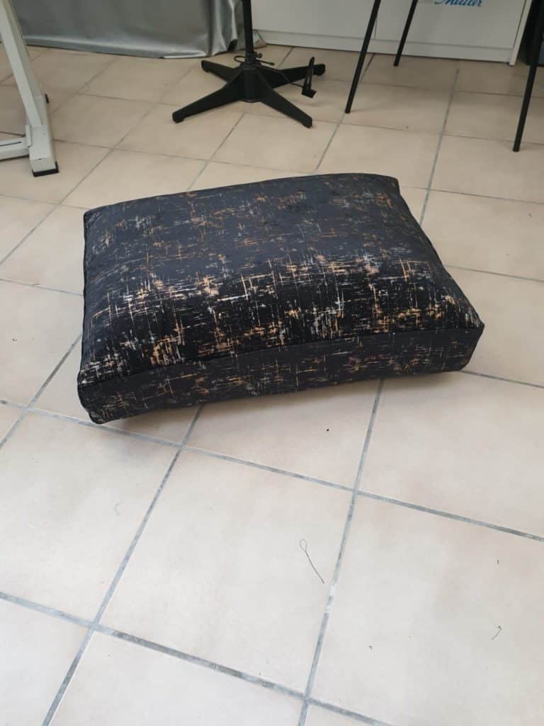 refection coussin canapé après